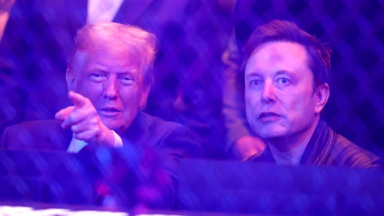 Trump Musk’ın roketini izledi